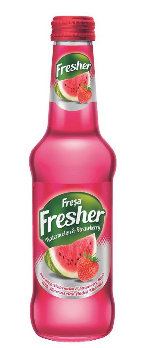 Fresa Fresher Sparkling Watermelon & Strawberry Drink 200ml