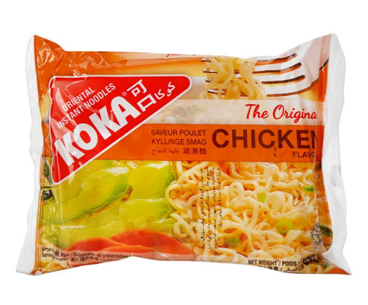 Koka Oriental Instant Noodles Chicken Flavour 85g