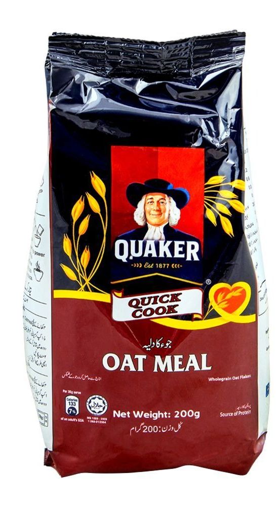 Quaker Quick Cook Oat Meal 200g