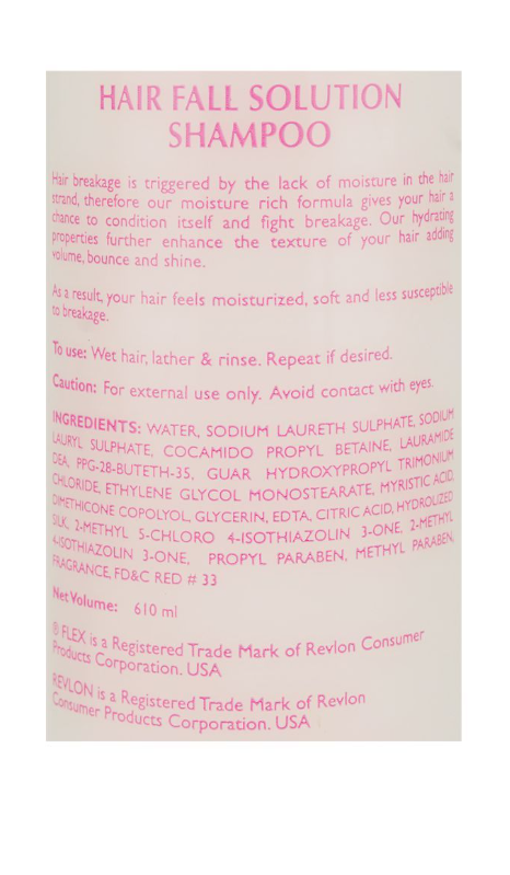 Revlon Flex Anti-Breakage Hair Fall Solution Shampoo 610ml