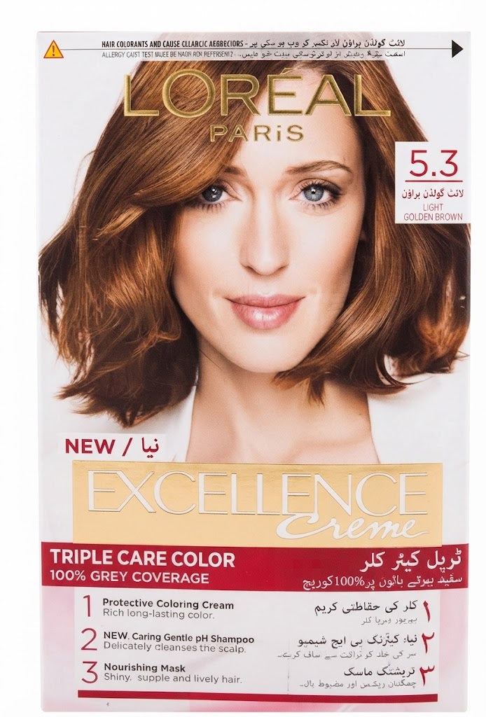 L'Oréal Paris Excellence Creme 5.3 Light Golden Brown