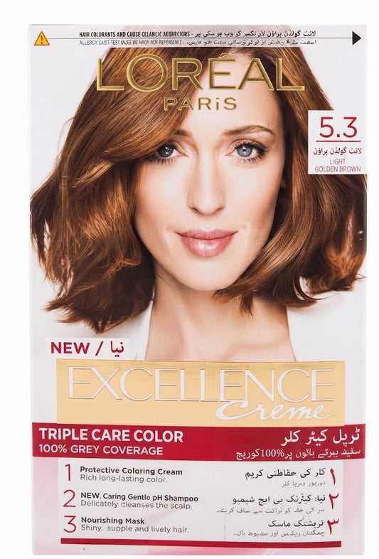 L'Oréal Paris Excellence Creme 5.3 Light Golden Brown