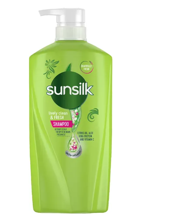 Sunsilk Lively Clean & Fresh Shampoo 625ml