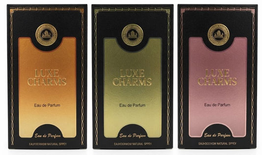 Sellion Luxe Charms Eau De Parfum Natural Spray 100ml (Gold , Pink , Maroon )