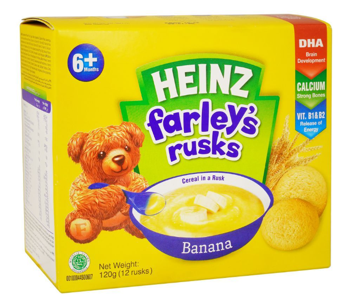 Heinz Farley's Rusks Banana 120g