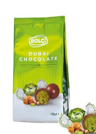 Bolci Dubai Chocolate Kadayif Chocolate with Pistachio 120g
