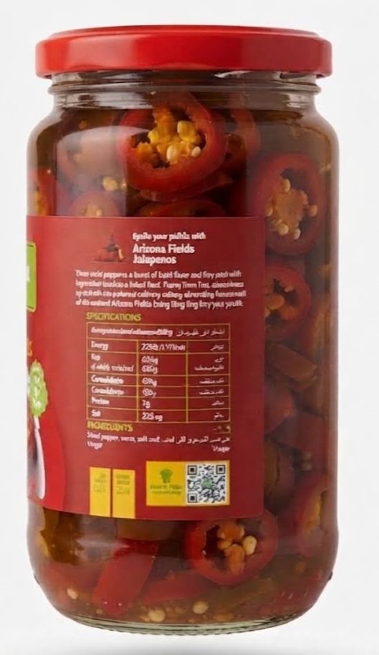 Arizona Fields Sliced Red Jalapeños