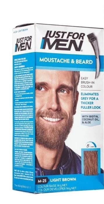 Just For Men Moustache & Beard Light Brown M-25