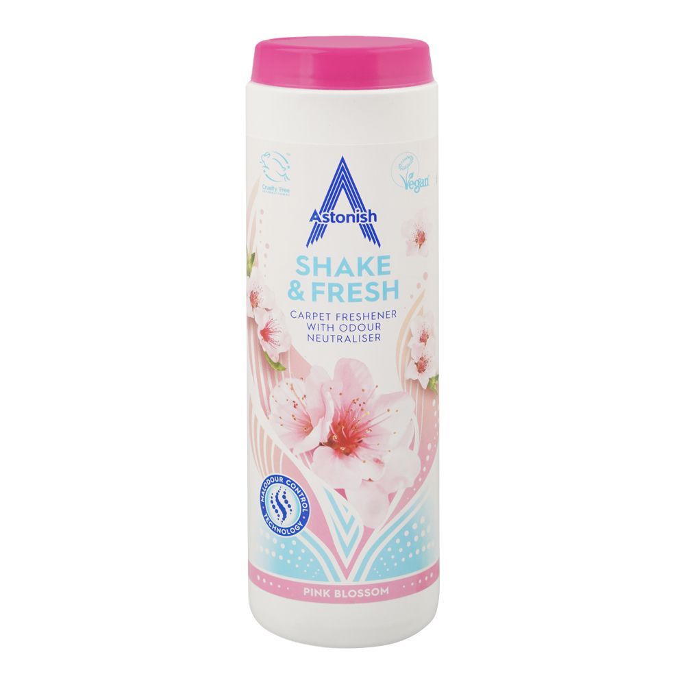 Astonish Shake & Fresh Carpet Freshener – Pink Blossom 350ml