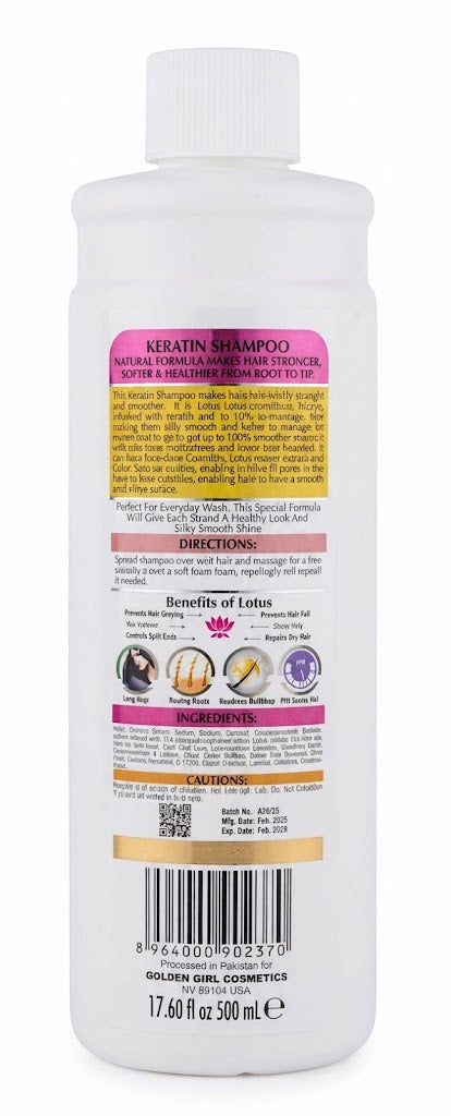 Soft Touch Vitamin Keratin Shampoo 500ml